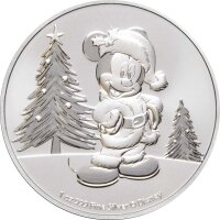 Niue Disney 2019 Micky Maus Weihnachten 1 oz Silber