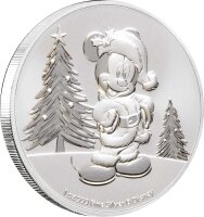 Niue Disney 2019 Micky Maus Weihnachten 1 oz Silber