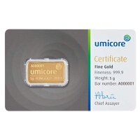 5 Gramm Goldbarren Heraeus, Argor-Heraeus, Umicore, C-Hafner, Heimerle & Meule, Münze Österreich, Valcambi, Perth Mint | Neuware LBMA