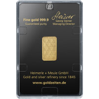5 Gramm Goldbarren Heraeus, Argor-Heraeus, Umicore, C-Hafner, Heimerle & Meule, Münze Österreich, Valcambi, Perth Mint | Neuware LBMA