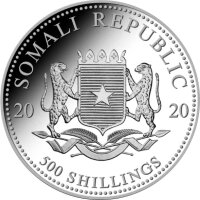 Somalia Elefant 2020 5 oz Silber