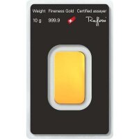 10 Gramm Goldbarren Heraeus, Argor-Heraeus, Umicore, C-Hafner, Heimerle & Meule, Münze Österreich, Valcambi, Perth Mint | Neuware LBMA