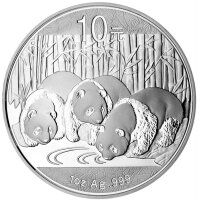 China Panda 2013 1 oz Silber - MS 69