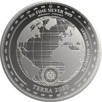 Tokelau Terra | Erde 2020 1 oz Silber