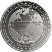 Tokelau Terra | Erde 2020 1oz Silber