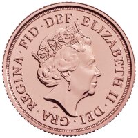 UK 1/2 Pfund Sovereign 2020 Gold Elisabeth II