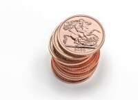 UK 1/2 Pfund Sovereign 2020 Gold Elisabeth II