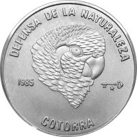 Kuba 1 Peso 1985 - Naturschutz...