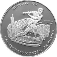 Kuba 10 Pesos 2001 - ußball WM 1930 in Uruguay -...