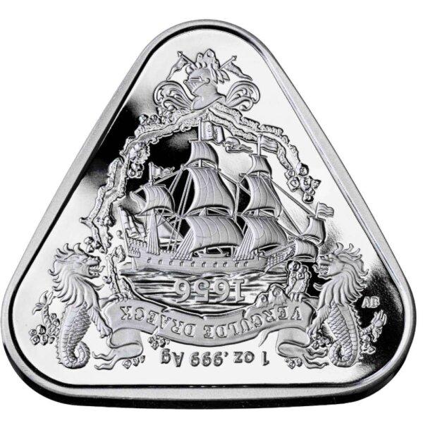 Australien Schiffswrack - Serie 2020 Vergulde Draeck 1 oz Silber