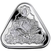 Australien Schiffswrack - Serie 2020 Vergulde Draeck 1 oz Silber