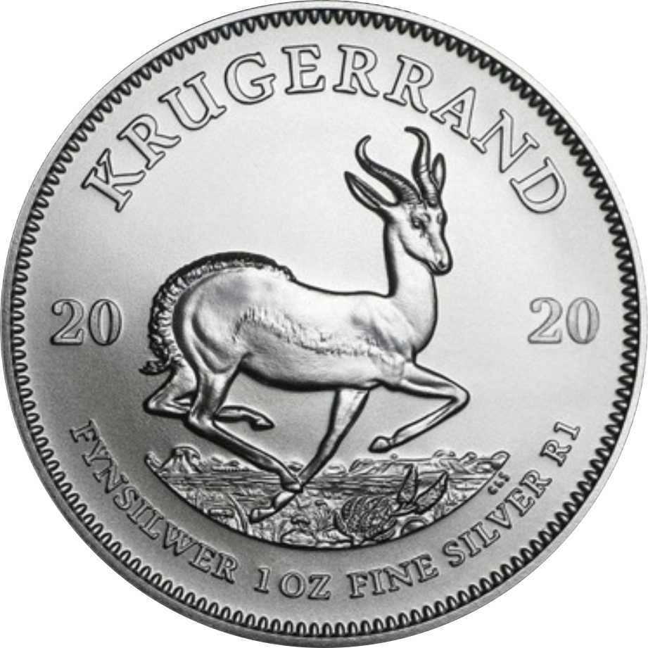 Südafrika Krügerrand 2020 1 oz Silber | incl....