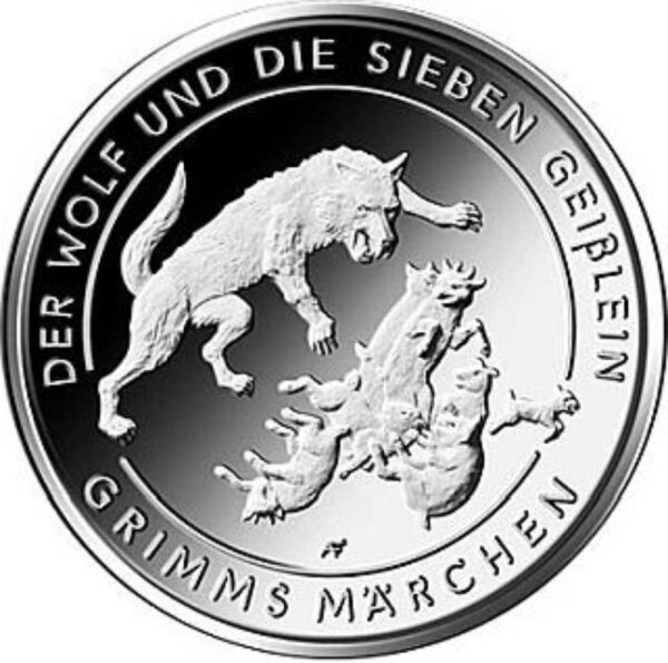 Deutschland 20 Euro 2020 Grimms Märchen: Der Wolf und die sieben Geißlein