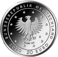 Deutschland 20 Euro 2020 Grimms Märchen: Der Wolf und die sieben Geißlein