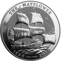 British Virgin Islands Mayflower 2020 1 oz Silber | 400....