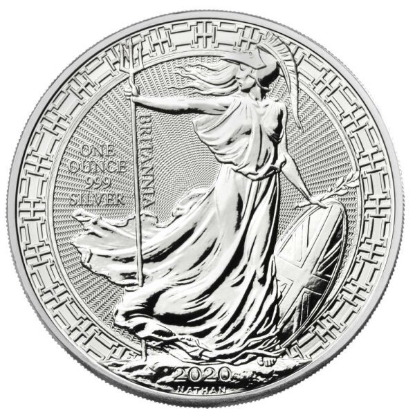 UK Britannia 2020 Oriental Border 1 oz Silber