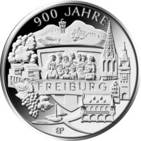 Deutschland 20 Euro 2020 900 Jahre Freiburg