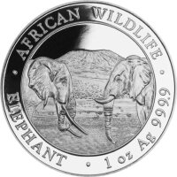 Somalia Elefant 2020 1 oz Silber | incl. Münzkapsel