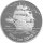 Togo 1.000 Francs 2001 - Segelschiff Adler von Lübeck - Silber PP