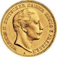 J.250 Preußen 20 Mark 1888 - 1889 - Kaiser Wilhelm...