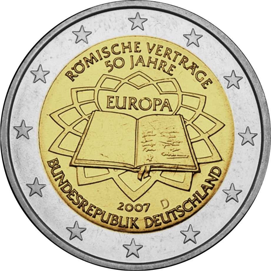 Niederlande 2 Euro 2007 "50 Jahre Römische...