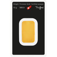 10 Gramm Goldbarren Argor-Heraeus | Neuware LBMA