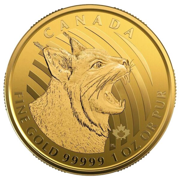 Kanada Call of the Wild 2020 Rotluchs 1 oz Gold | Bobcat