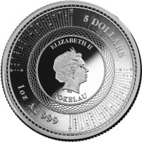 Tokelau Vivat Humanitas 2020 1 oz Silber Prooflike