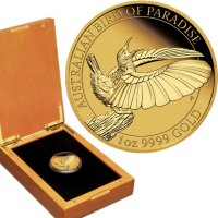 Australien Birds of Paradise 2019 - Viktoria 1 oz Gold PP...