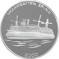 Nordkorea 5 Won 2000 - Luftkissenfahrzeug Mountbatten -...