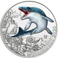 Österreich Super Saurier 3 Euro 2020 Mosasaurus