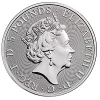 UK The Queen´s Beasts 9. Ausgabe 2020 White Horse 2 oz Silber | incl. Kapsel