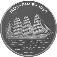 Togo 1.000 Francs 2000 - Segelschiff Pamir - Silber PP