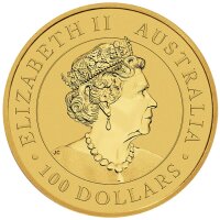 Australien Nugget 2. Ausgabe Hand of Faith 2020 1 oz Gold