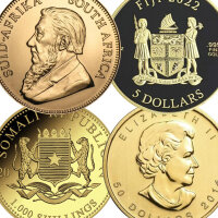 31,1 Gramm Goldmünze - diverse Ausgaben
