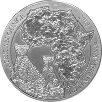 Ruanda African Ounce 2013 Gepard 1 oz Silber