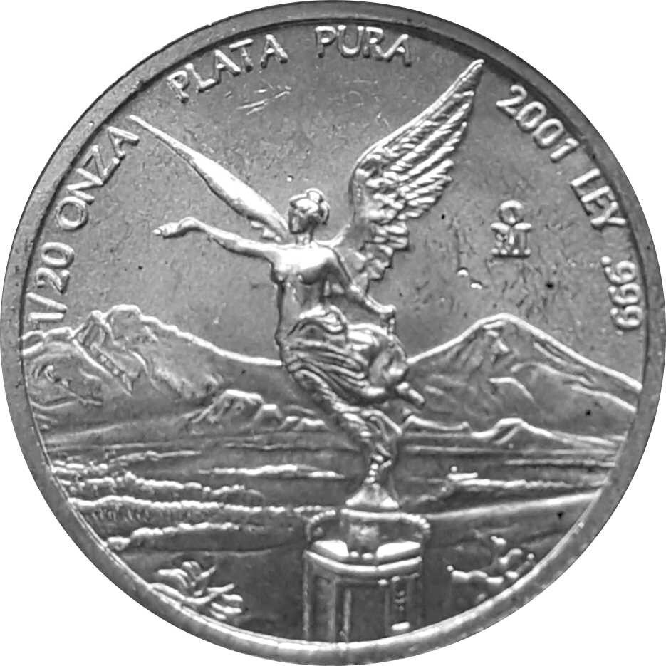 Mexiko Libertad div. 1/20 oz Silber