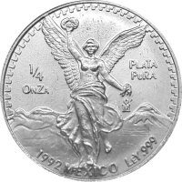 Mexiko Libertad div. 1/4 oz Silber