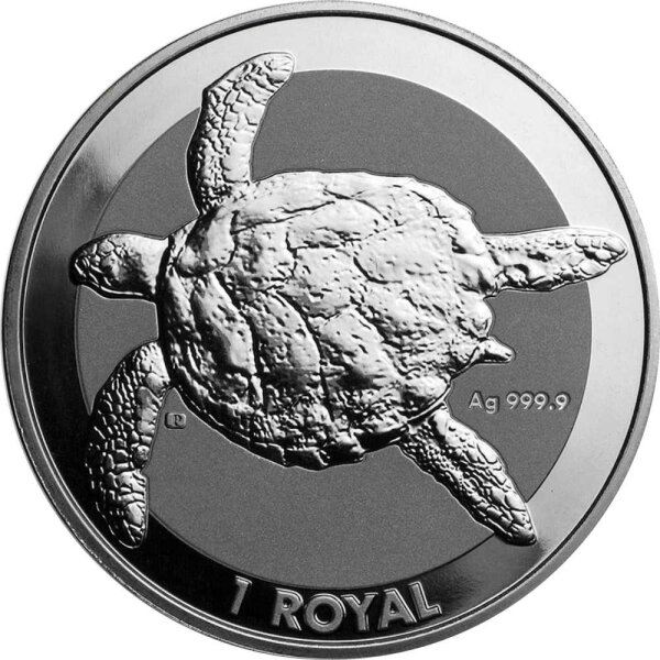 British Indian Ocean Turtle 2020 1 oz Silber