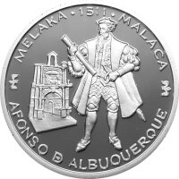 Portugal 200 Escudos 1995 - Alfonso Albuquerque - Silber PP