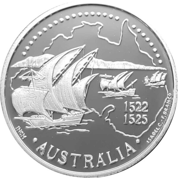 Portugal 200 Escudos 1995 - Australien - Silber PP