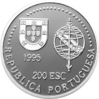 Portugal 200 Escudos 1995 - Australien - Silber PP