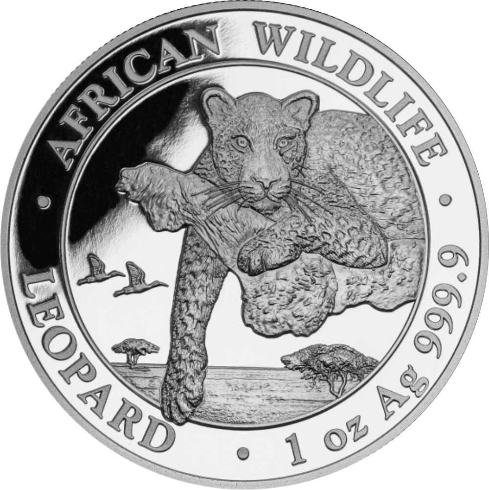 Somalia Leopard 2020 1 oz Silber