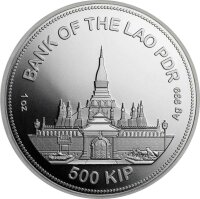 Laos Tiger 2020 1 oz Silber
