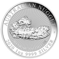 Australien Nugget 2. Ausgabe Hand of Faith 2020 1 oz Silber