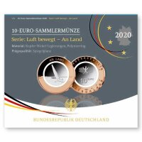 Deutschland 10 Euro 2020 "An Land" D Polierte...