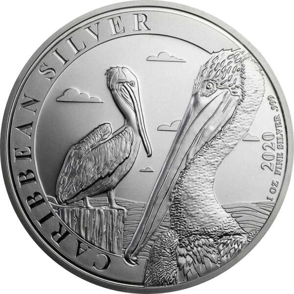 Barbados Pelikan 2020 1 oz Silber
