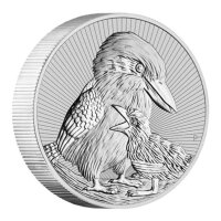 Australien Next Generation 2020 Kookaburra 2 oz Silber Piedfort