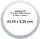 Ø 85,60 mm x 8,20 mm Münzkapseln für 10 Unzen Silbermünze