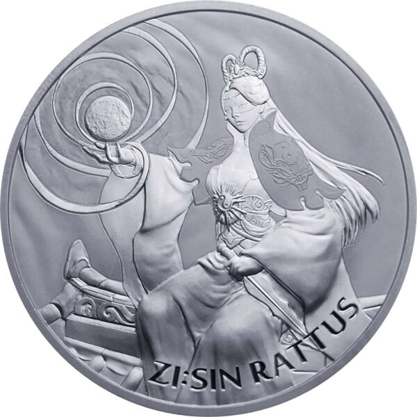 Korea ZI:SIN 2020 Rattus 1 oz Silber